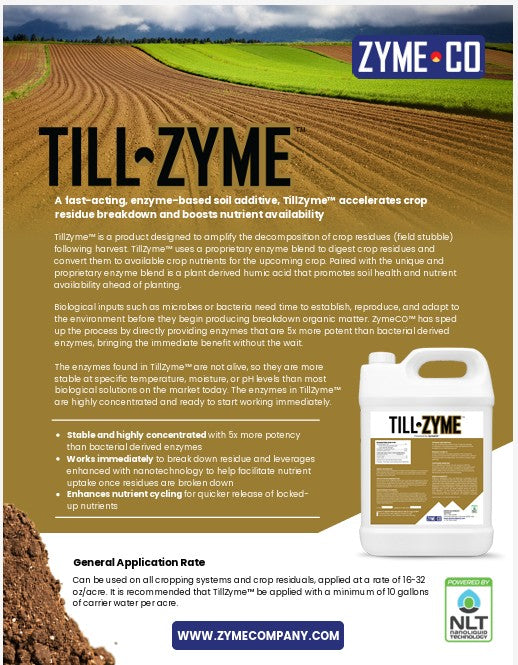 TillZyme 2/2.5 Gallon Case