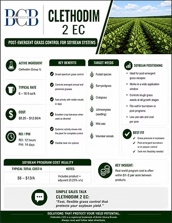 Clethodim 2EC 265 Totes